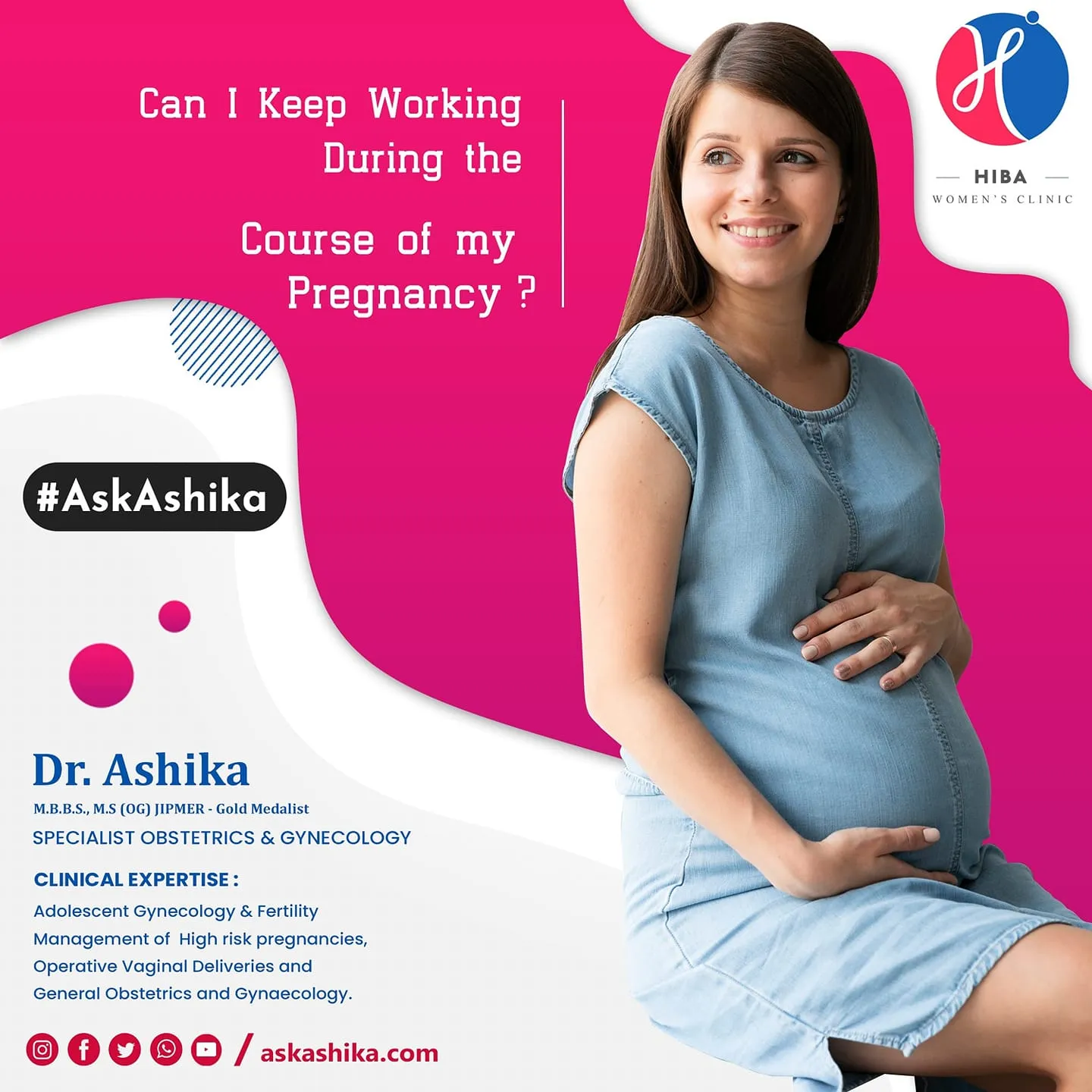 Working safely through pregnancy — advice from a pregnancy doctor in Tirunelveli