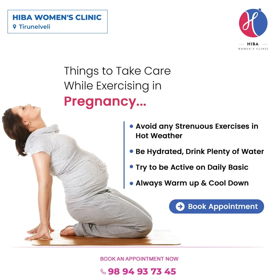 Precautions to take while exercising during pregnancy