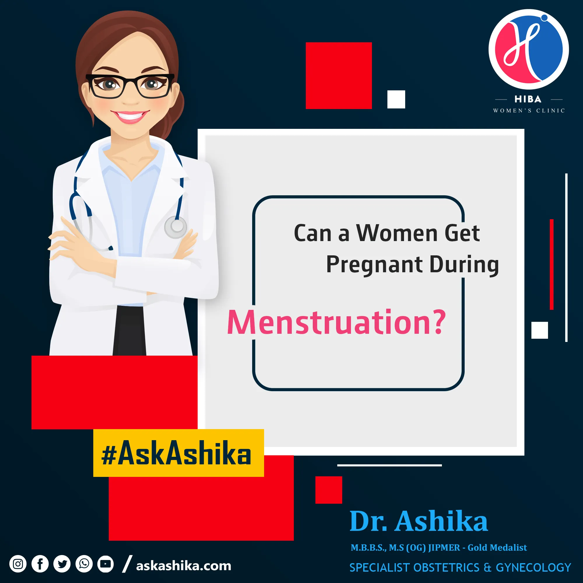 Can a woman get pregnant during her periods? Menstrual cycle and fertility