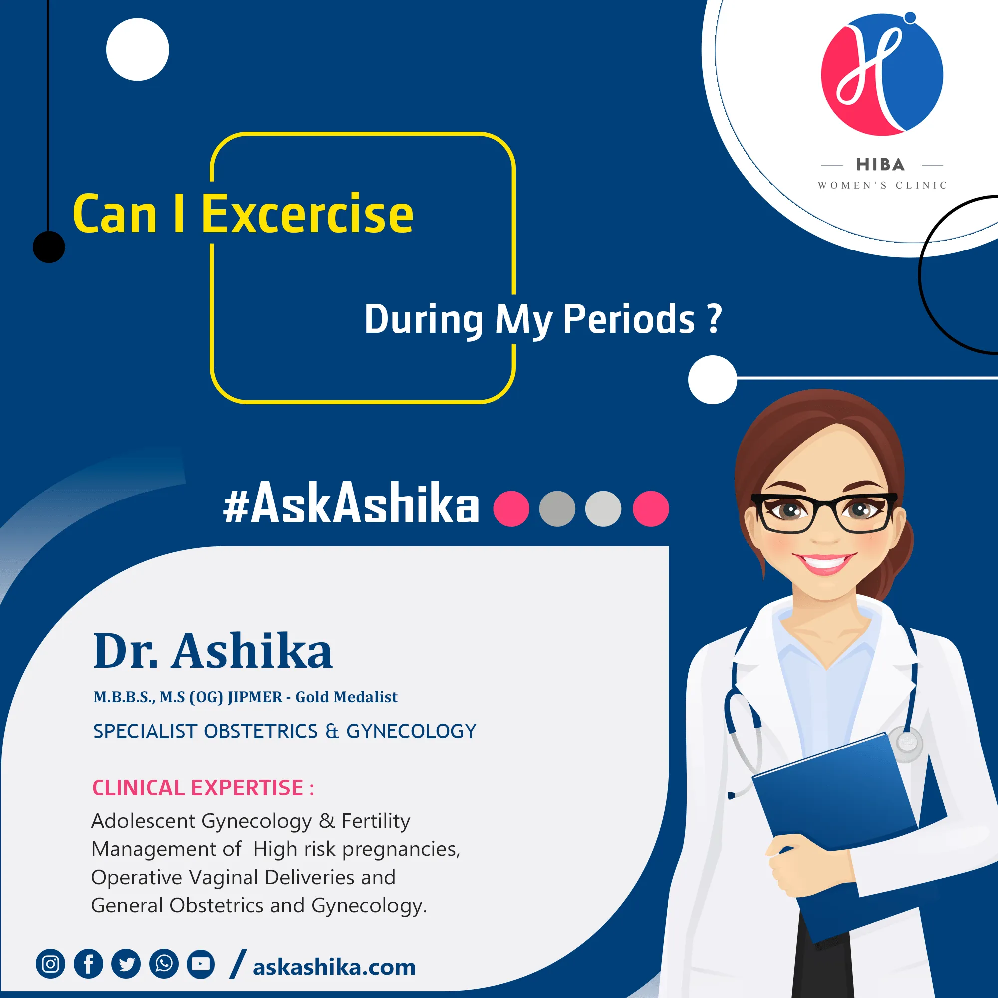 Is it safe to exercise during your periods?