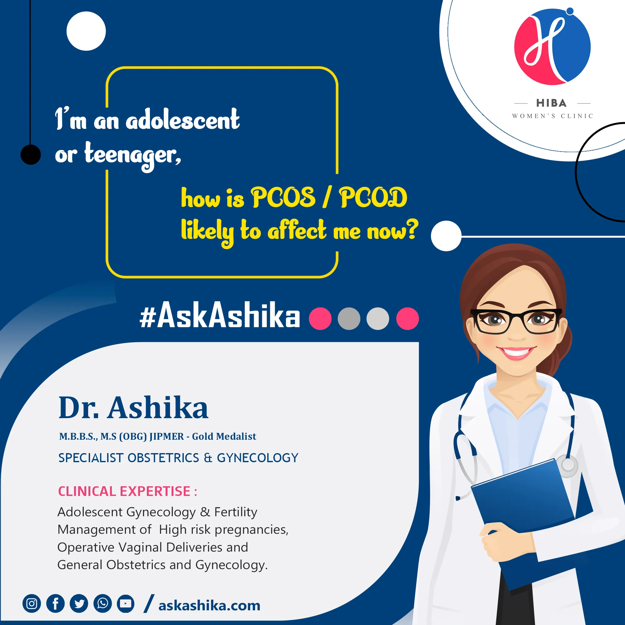How PCOS/PCOD affects adolescents and teenagers