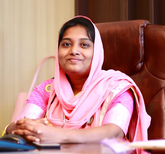 Dr. Ashika M.S (OG), obstetrician and gynecologist at Hiba Women's Clinic, Tirunelveli