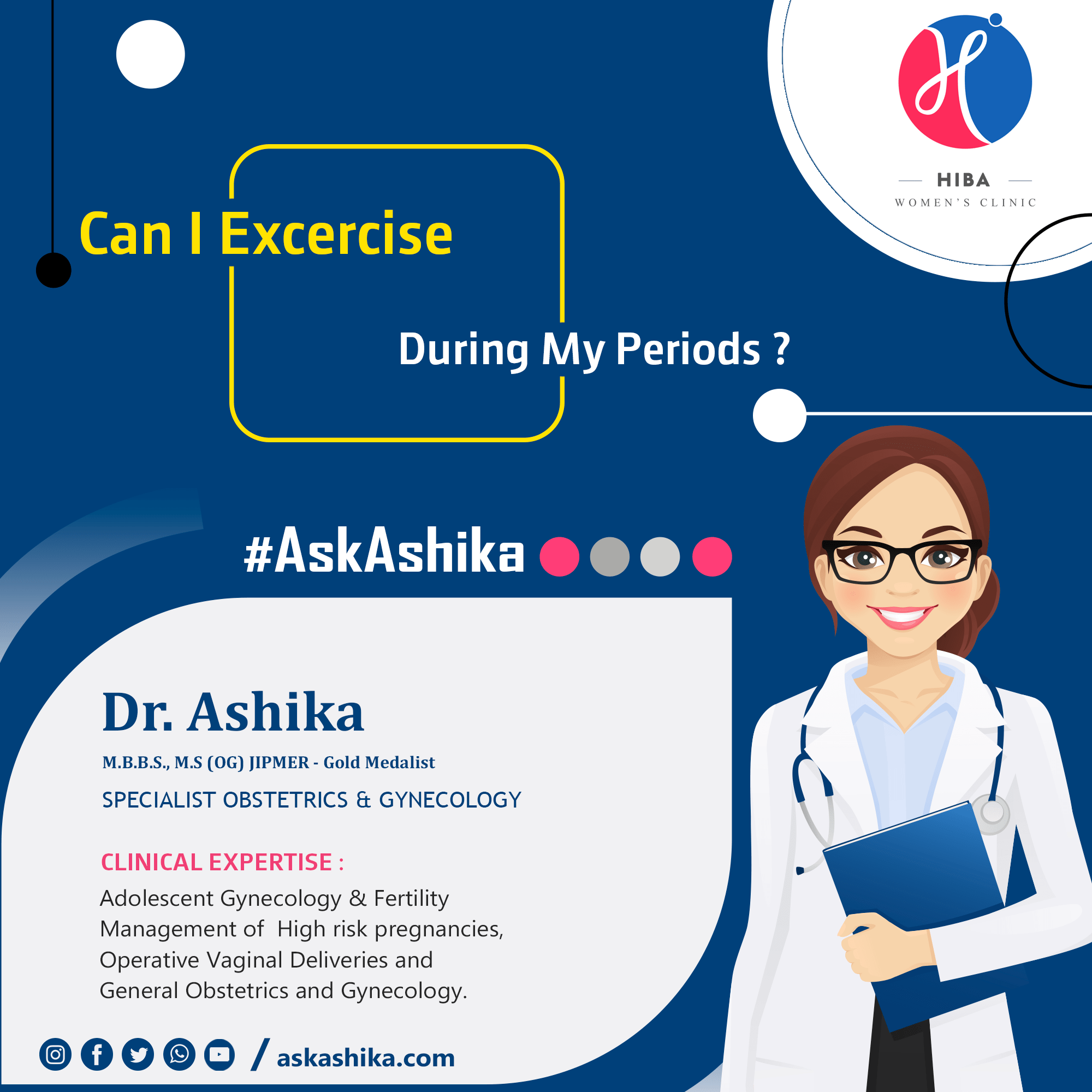 Is it safe to exercise during your periods?