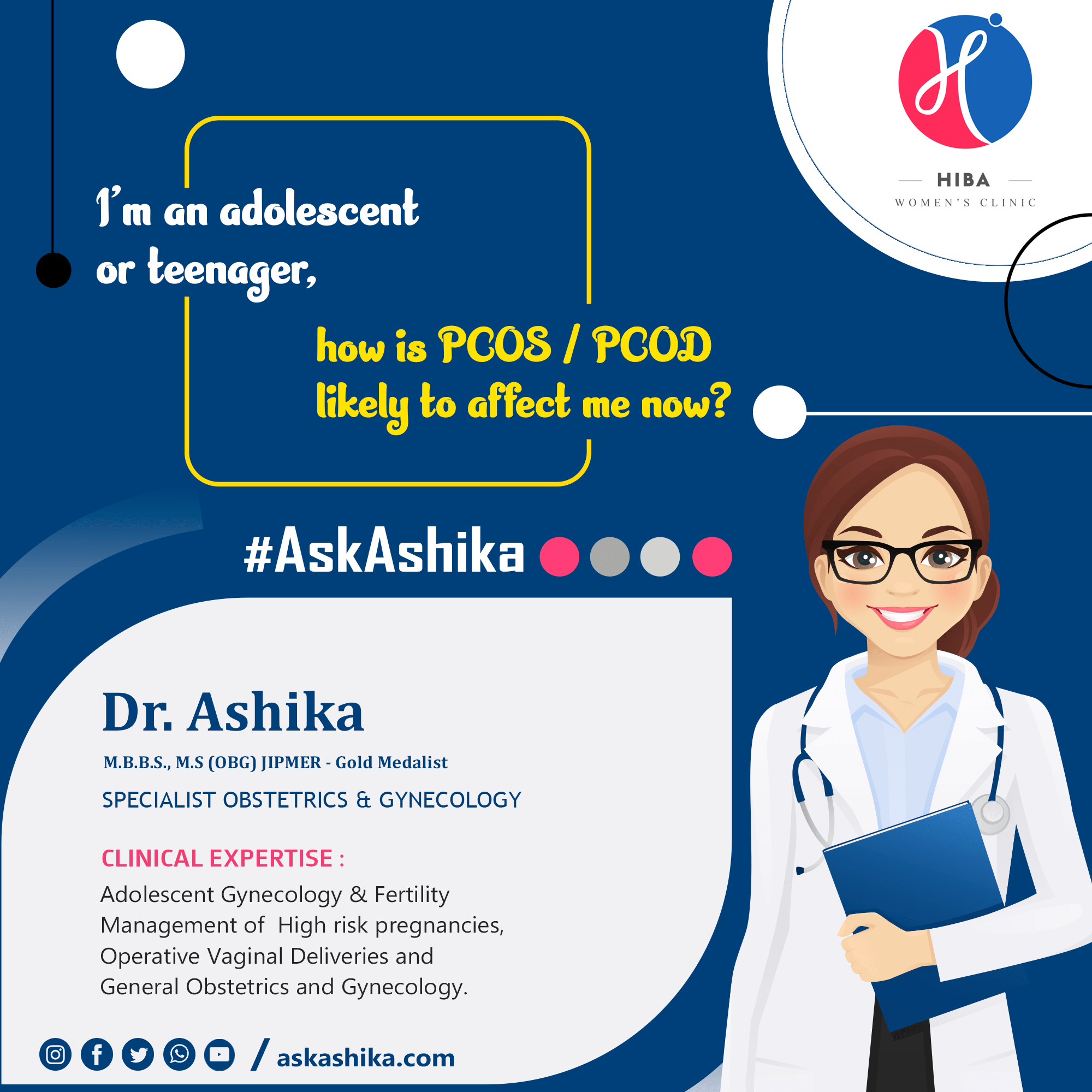 How PCOS/PCOD affects adolescents and teenagers